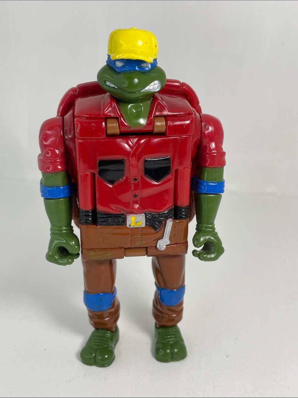 1994 TMNT MIGHTY MUTATIONS Construction Leo Teenage Mutant Ninja Turtles Leo